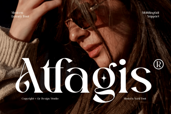 Atfagis: A Modern Luxury Serif Font for High-End Design