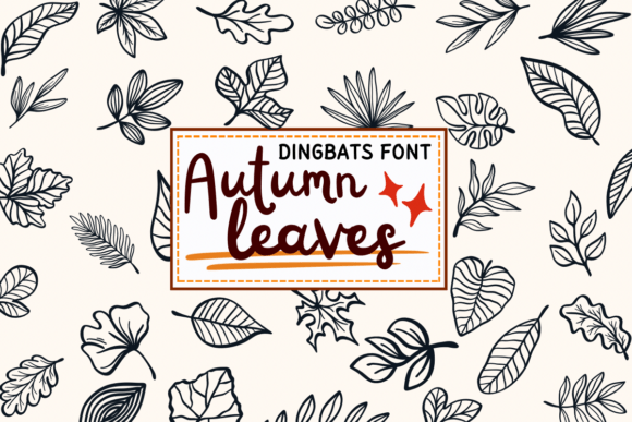 Autumn Leaves: A Sketch-Style Font for Creative Charm