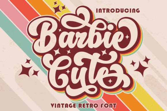 Barbie Cute: Discover a Font with Retro Charm