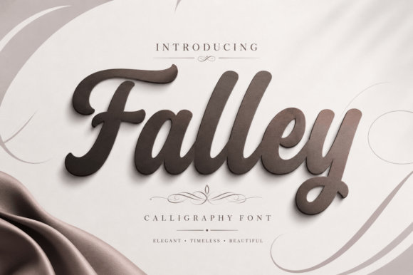 Discover Falley: Elegant Calligraphy for Modern Design