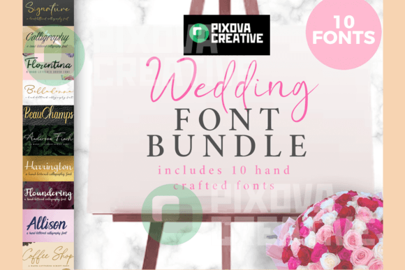 Elegant Typography for Your Special Day
