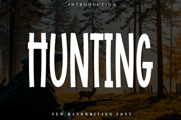 Hunting: A Graceful Script for Elegant Design