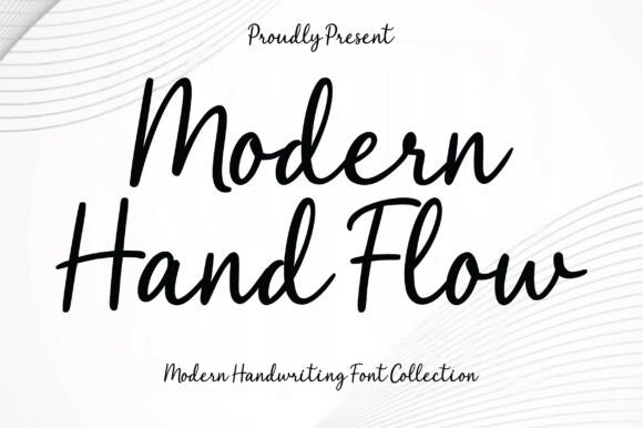 Modern Hand Flow: Your Go-To Font for Authentic Design