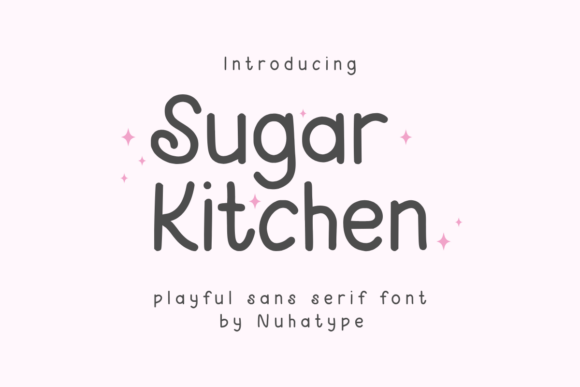 Sugar Kitchen: The Minimalist Font for Elegant Design